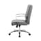 Officesource Studio Collection Mid Back Chair with Chrome Frame 696VGR - alternate 5